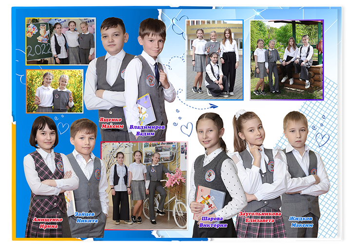 Выпускной альбом для выпускников детских садов . Альбом -  фотокнига "Воздушные шары". Фотоальбом  для первоклассников. Альбом для выпускников.