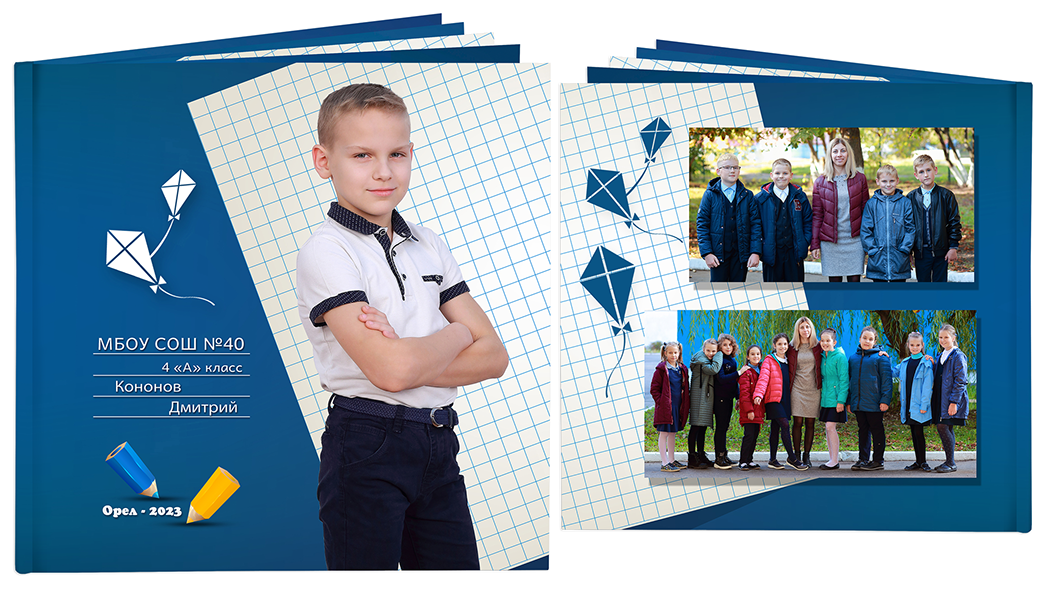 Выпускной альбом для выпускников детских садов . Альбом -  фотокнига "Мыльные пузыри". Фотоальбом  для первоклассников. Альбом для выпускников.