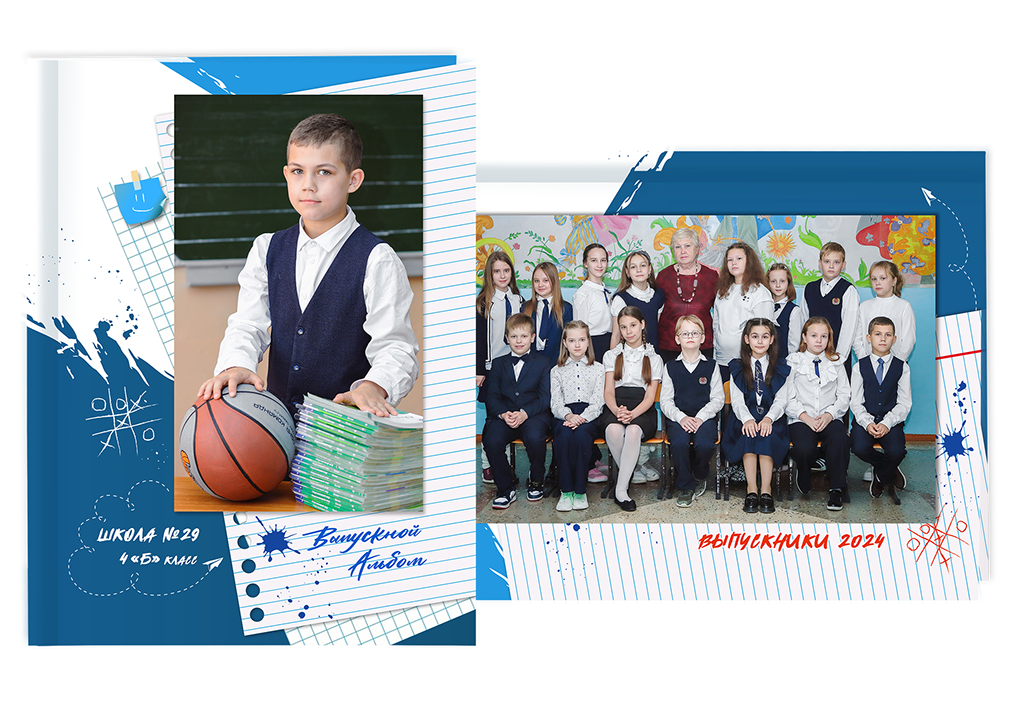 Выпускной альбом для выпускников детских садов . Альбом -  фотокнига "Воздушные шары". Фотоальбом  для первоклассников. Альбом для выпускников.