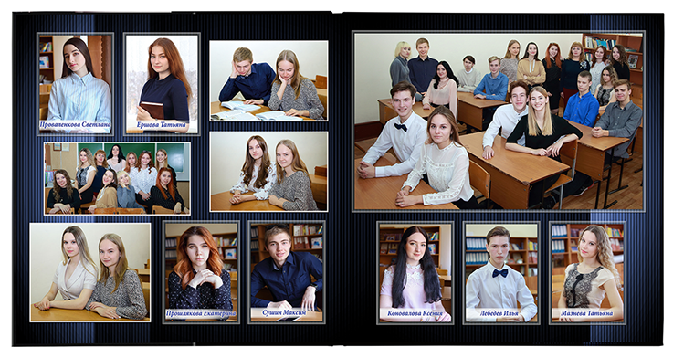 Выпускной альбом для выпускников детских садов . Альбом -  фотокнига "Классический". Фотоальбом  для первоклассников. Альбом для выпускников.