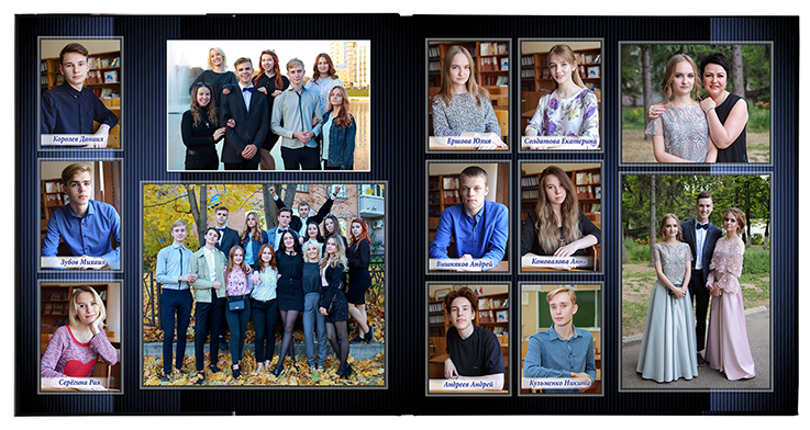 Выпускной альбом для выпускников детских садов . Альбом -  фотокнига "Классический". Фотоальбом  для первоклассников. Альбом для выпускников.