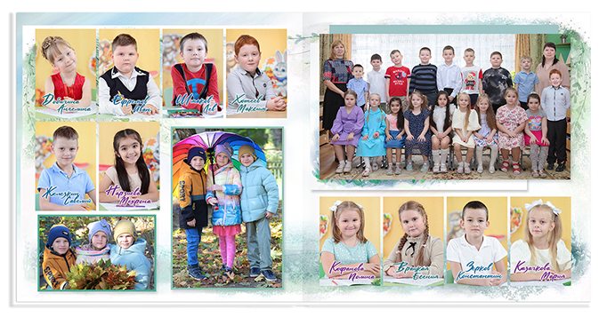 Выпускной альбом для выпускников детских садов. Альбом -  фотокнига. Фотоальбом  для первоклассников. Альбом для выпускников дет садов.